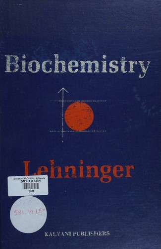 Cover for Biochemistry