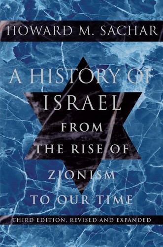 Cover for A history of Israel