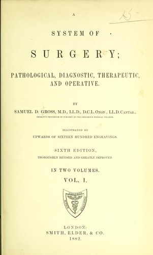 Cover for A system of surgery