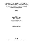Cover for Die Darstellung des Horus
