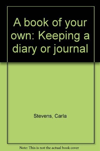 Cover for A book of your own