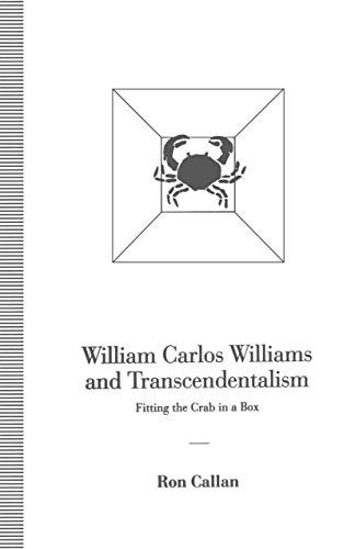 Cover for William Carlos Williams and Transcendentalism