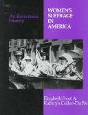 Cover for Women's suffrage in America