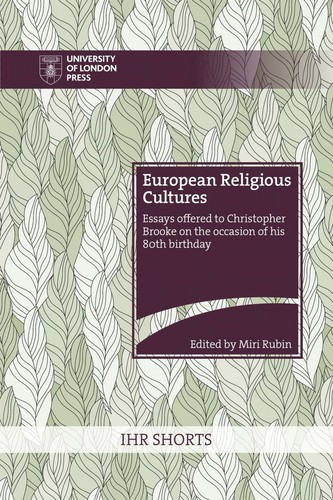 Cover for European Religious Cultures