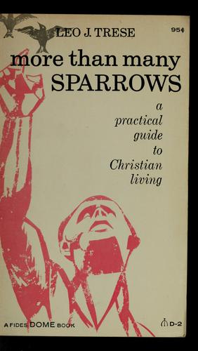 Cover for More than many sparrows