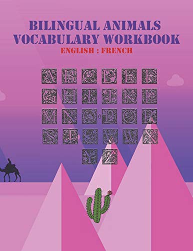 Cover for Bilingual animals vocabulary workbook