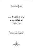 Cover for La transizione incompiuta