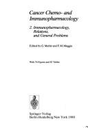 Cover for Cancer chemo- and immunopharmacology