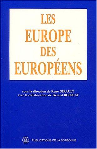 Cover for Les Europe des Européens