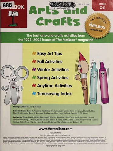 Cover for The best of The Mailbox magazine Arts and crafts