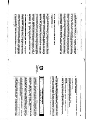 Cover for Administracion Una Perspectiva Global