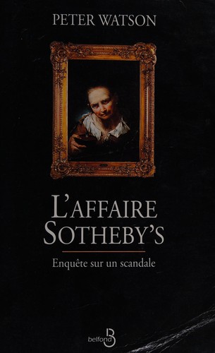 Cover for L'affaire Sotheby's