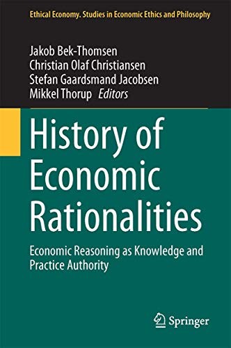 Cover for History of Economic Rationalities