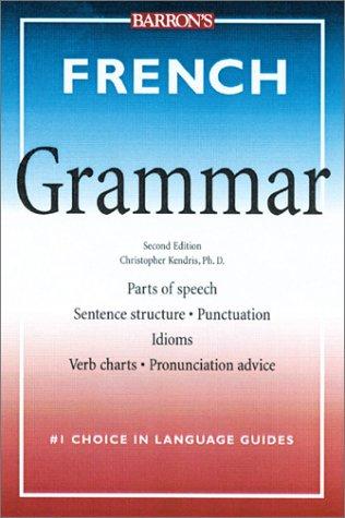 Cover for French grammar