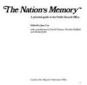 Cover for The Nation's Memory