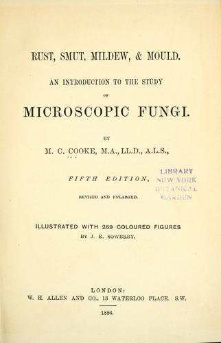 Cover for Rust, smut, mildew & mould.