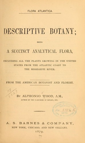Cover for Flora atlantica