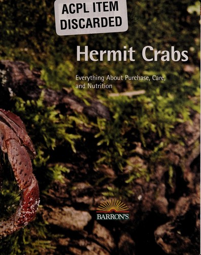 Cover for Hermit crabs