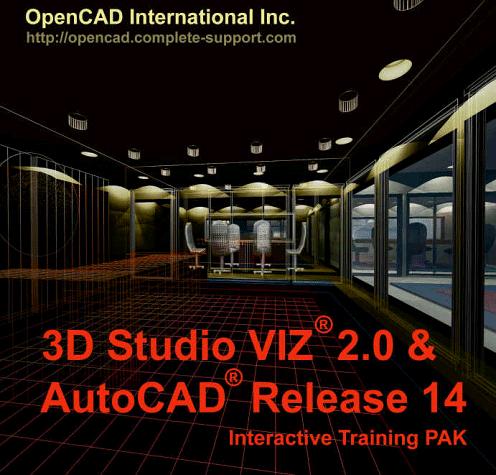 Cover for AutoCAD 14 & 3D Studio VIZ Training PAK