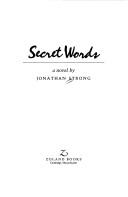 Cover for Secret words