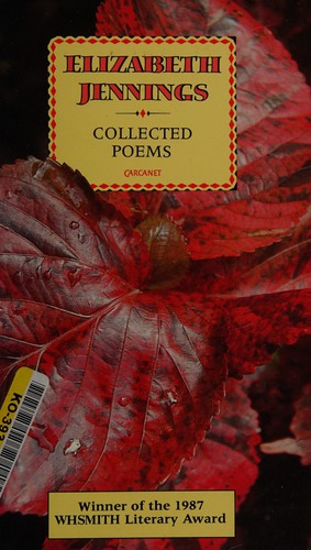 Cover for Collected poems 1953-1985