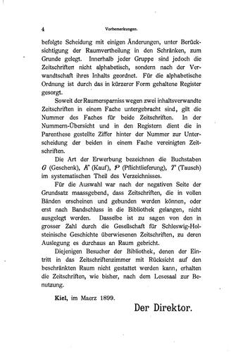 Cover for Verzeichniss der in Zeitschriftenzimmer ausliegenden periodischen Schriften