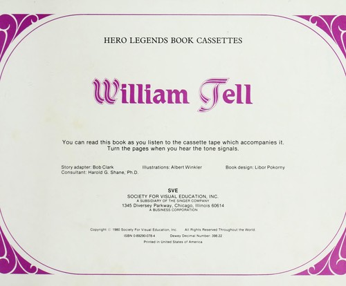 Cover for William Tell