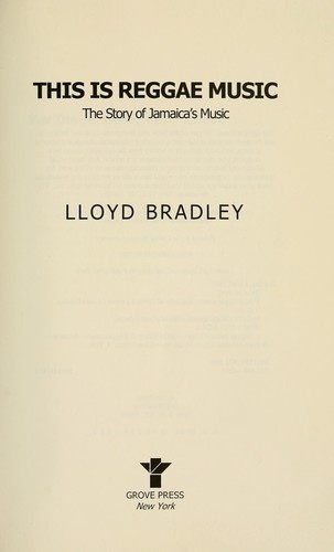 Cover for This is reggae music