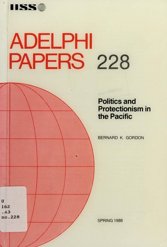 Cover for Politics and protectionism in the Pacific
