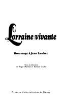 Cover for Lorraine vivante