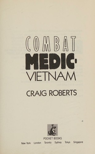 Cover for COMBAT MEDIC, VIETNAM