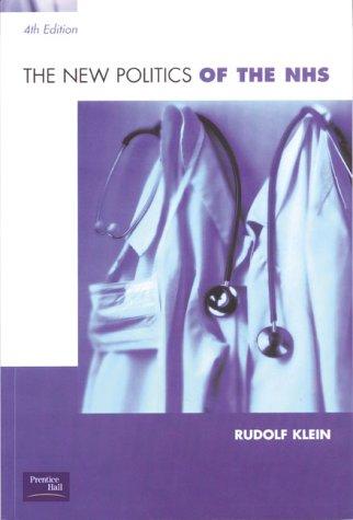 Cover for new politics of the National Health Service