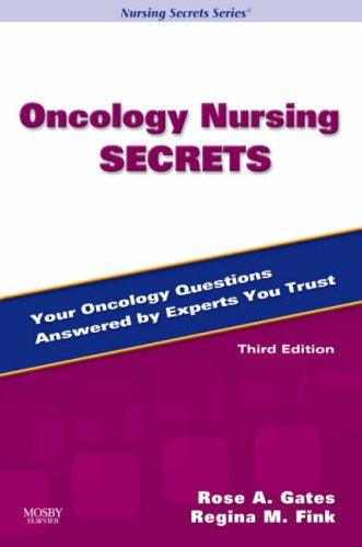 Cover for Oncology Nursing Secrets