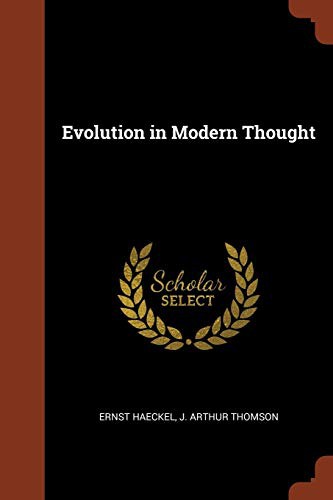 Cover for Evolution in Modern Thought