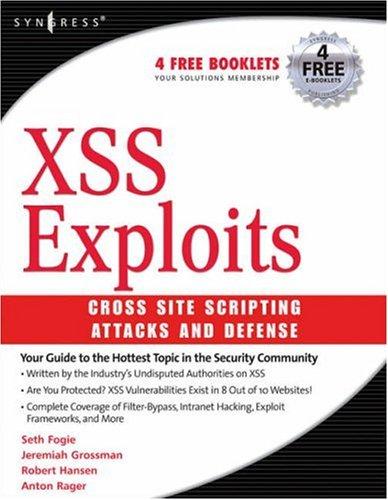 Cover for Cross Site Scripting Attacks