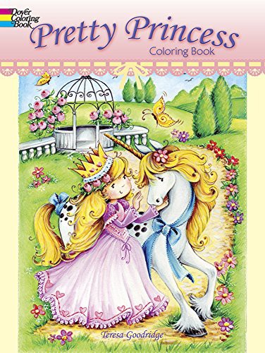 Cover for Pretty Princess Coloring Book