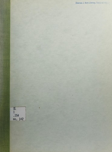 Cover for A summary of the branchiobdellid (Annelida: Clitellata) fauna of Mesoamerica