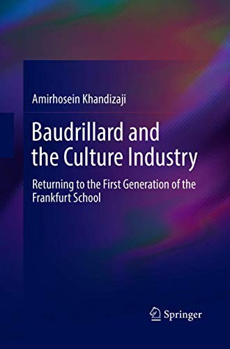 Cover for Baudrillard and the Culture Industry