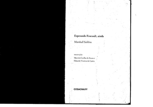 Cover for Esperando Foucault, ainda