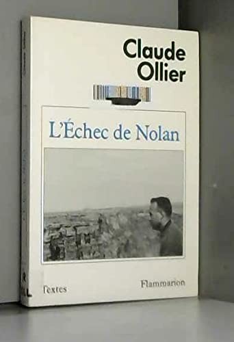 Cover for L'é chec de Nolan