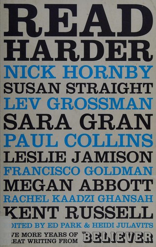 Cover for Read harder