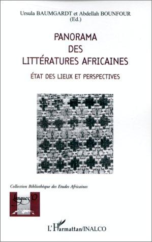 Cover for Panorama des litteratures africaines: Etats des lieux et perspectives 