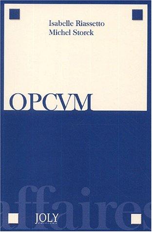 Cover for Opcvm