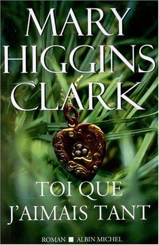 Cover for Toi que j'aimais tant