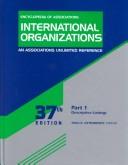Cover for Encyclopedia of Associations International Organizations: An Associations Unlimited Reference