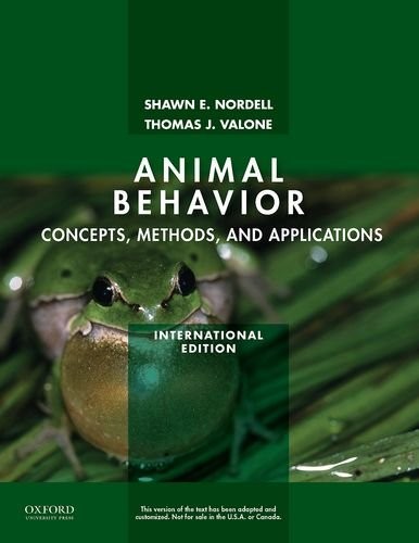 Cover for Animal Behavior