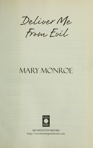 Cover for Deliver me from evil