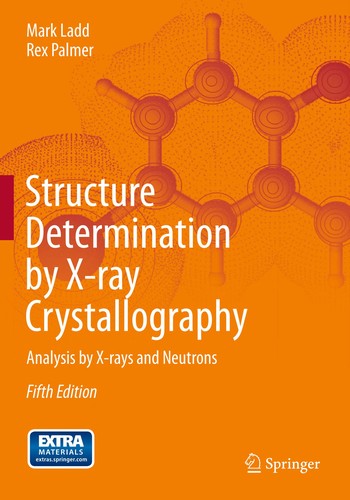 Cover for Structure Determination by X-ray Crystallography