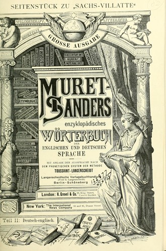 Cover for Encyclopaedic English-German and German-English dictionary