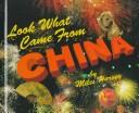 Cover for Look what came from China